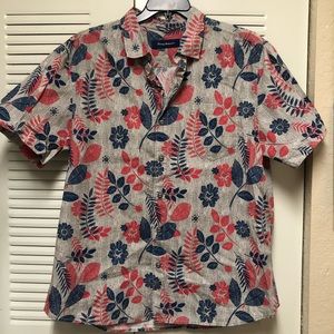 Floral Tommy Bahama Button Up Shirt